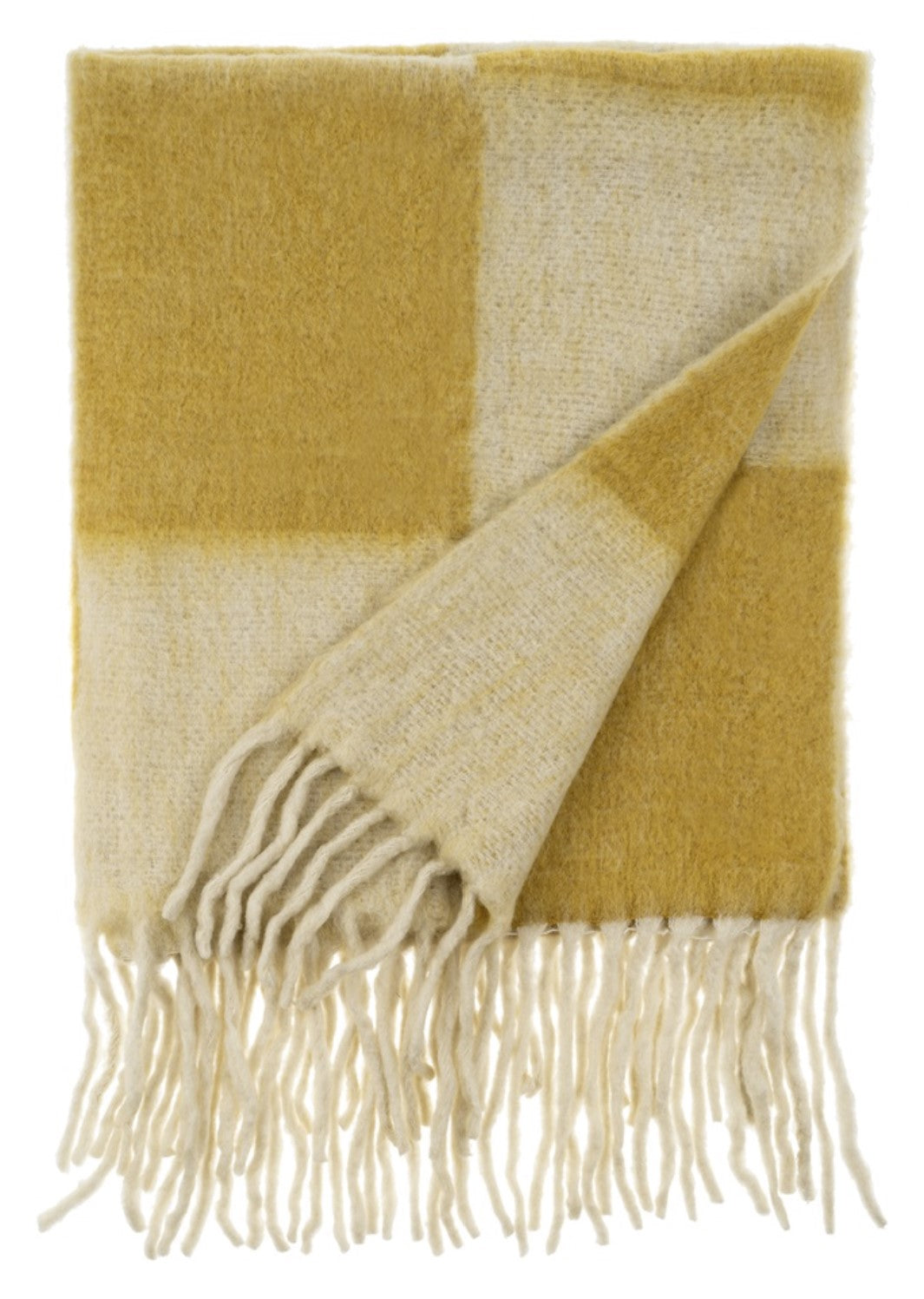 Checkerboard Throw, Ochre
